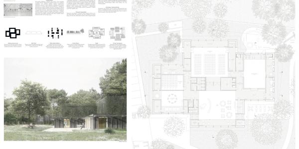Projekt architektoniczny Centrum Inicjatyw Kulturalnych