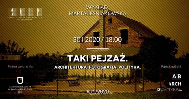 Wykład architektoniczny Marty Leśniakowskiej