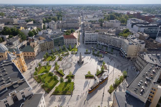 Rewitalizacja Placu Wolności w Łodzi 