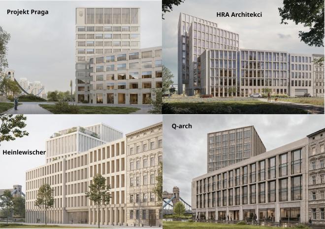 wyniki konkursu na siedzibę Urzędu Marszałkowskiego Województwa Dolnośląskiego - Projekt Praga