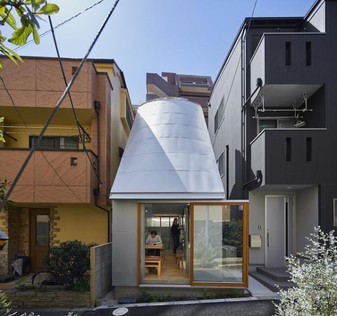 Takeshi Hosaka, mały dom, projekt domu, projekt małego domu