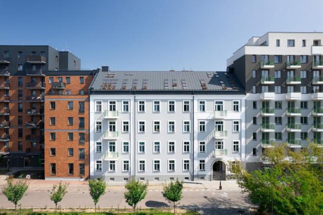 Remont kamienicy przy ul. Wrzesińskiej 2 w Warszawie